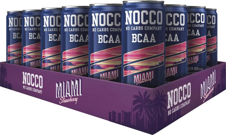 Produktbild Nocco Miami Strawberry Limited Edition (Miami Strawberry, 1 x)