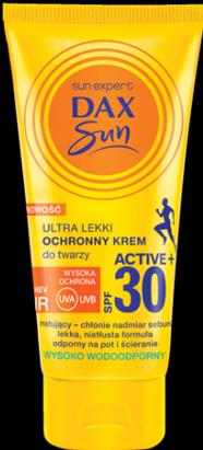 Produktbild DAX Sun Ultra Light Protective Face Cream Spf30 Highly Waterproof Active+ 50Ml (Sonnencreme Gesicht, SPF 30, 50 ml)