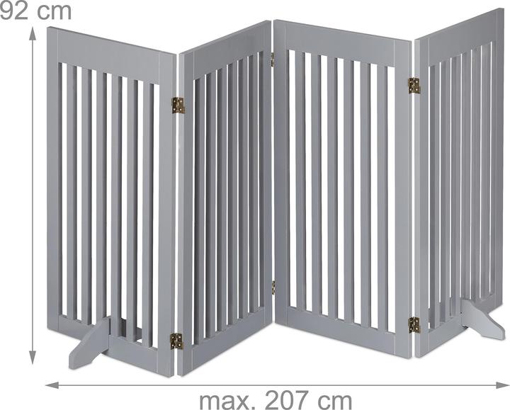 Image du produit Relaxdays Barrière de sécurité (51 cm)