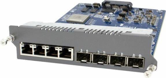 Produktbild Allied Telesis MCF3010T/4SP, 10000 Mbit/s, 2.5 Gigabit Ethernet, 5 Gigabit Ethernet, 10 Gigabit Ethe (RJ45 (4x), SFP+ (4x))