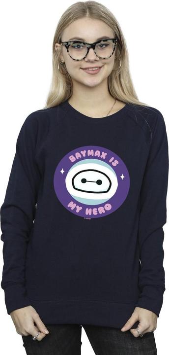 Immagine prodotto Disney Big Hero 6 Baymax My Hero Pocket Felpa Donna (M)
