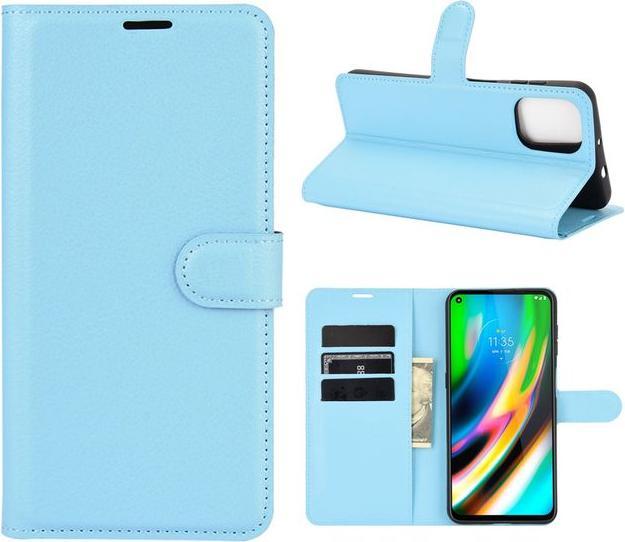 Productafbeelding MU Classic Litchi Leren Boekomslag Serie (Motorola Moto G9 Plus)