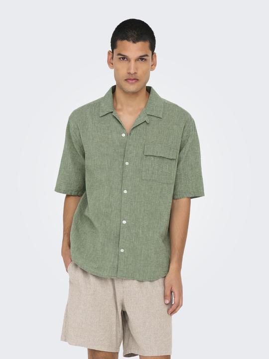 Produktbild Only & Sons Onscaiden Life Relax Ss Resort 1pkt Shir (L)