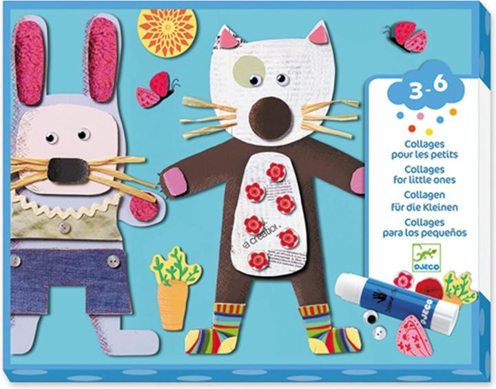 Actual product image Djeco Sticker collage