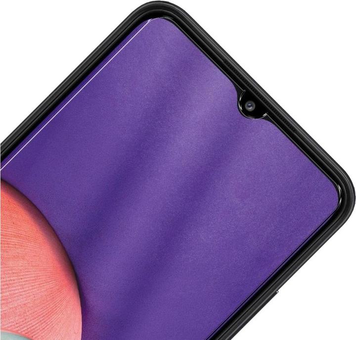 Actual product image Screenguard Samsung Galaxy A22 5G bulletproof glass protective film Case Friendly Design (1 Piece, Samsung Galaxy A22 5G)