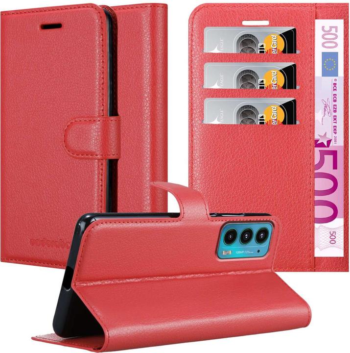 Actual product image Cadorabo Book Stand Case for Motorola EDGE 20 (Motorola Edge 20)