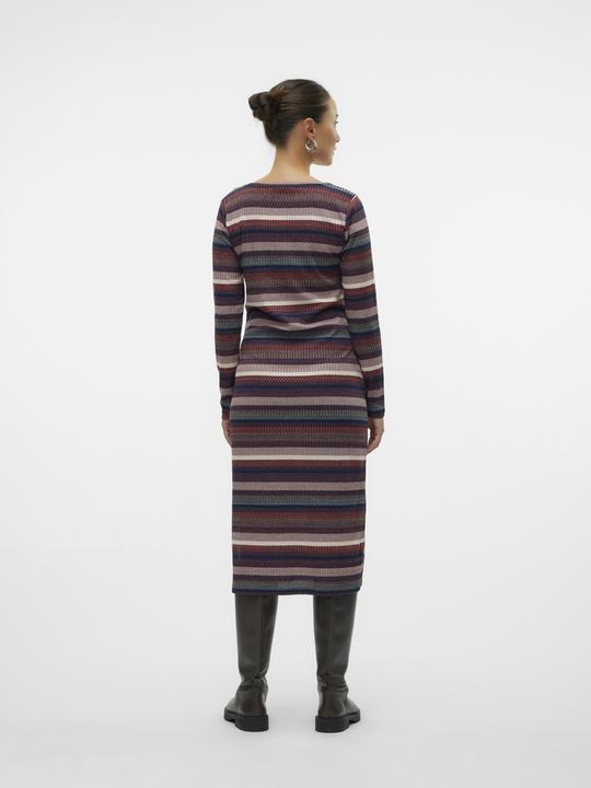 Produktbild Mamalicious Normal geschnitten Rundhals Midikleid Kleid (M)