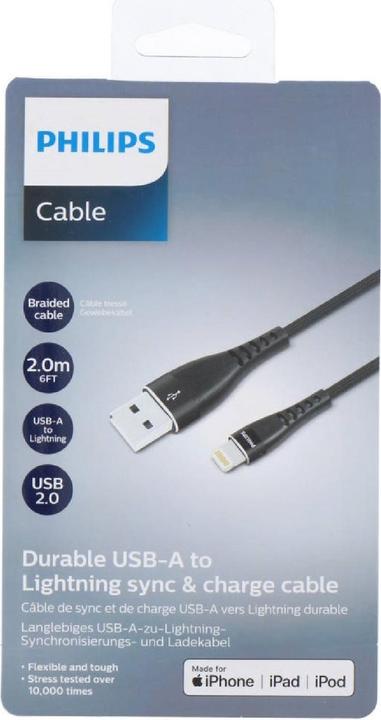 Actual product image Philips Cable USB to 8-PIN DLC5206V/04