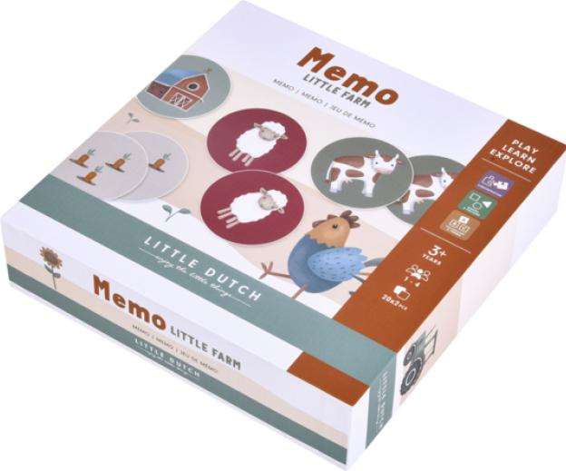 Produktbild Little Dutch Memo Little Farm FSC