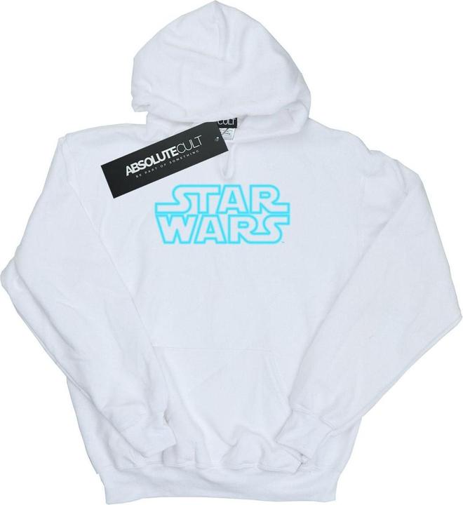 Immagine prodotto Star Wars Neon Sign Logo Felpa con Cappuccio Ragazzi (116)