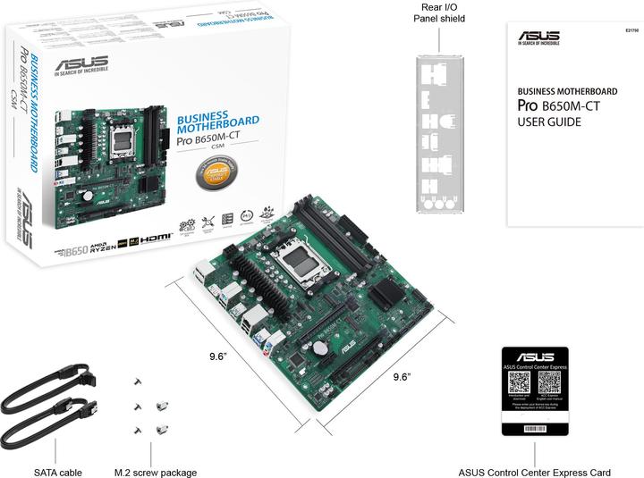 Produktbild ASUS PRO B650M (AM5, AMD B650, mATX)