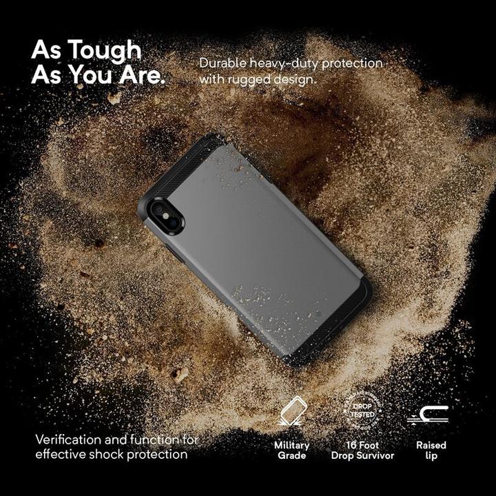 Produktbild Caseology Legion Case - Case for iPhone Xs Max (Silver) (Apple iPhone XS Max)