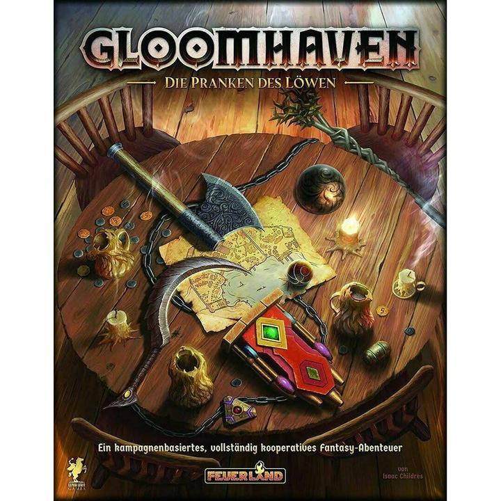 Actual product image Feuerland Gloomhaven - The Paws of the Lion (German)