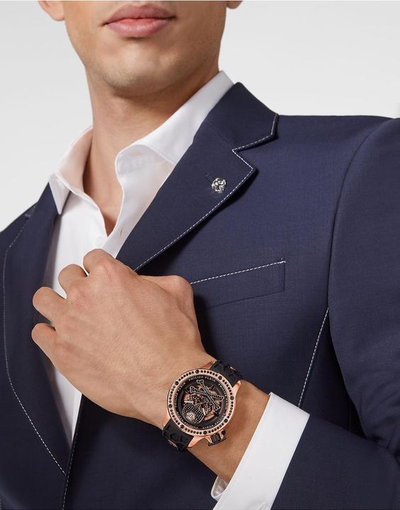 Produktbild Philipp Plein PWUAA0323 Hyper Sport Automatik Herrenuhr 46mm 5ATM (Analoguhr, 46 mm)