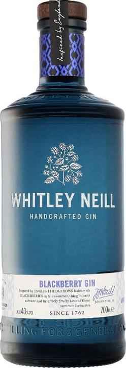 Image du produit Whitley Neill Blackberry (mûre) Dry Gin (1 x 70 cl)