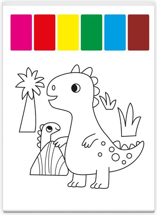 Immagine prodotto Libro da colorare Trtsch Il mio primo pavone da colorare