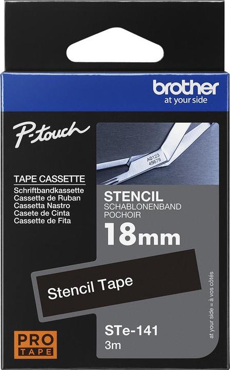 Actual product image Brother ST141 Stamp band (1.80 cm, Black)