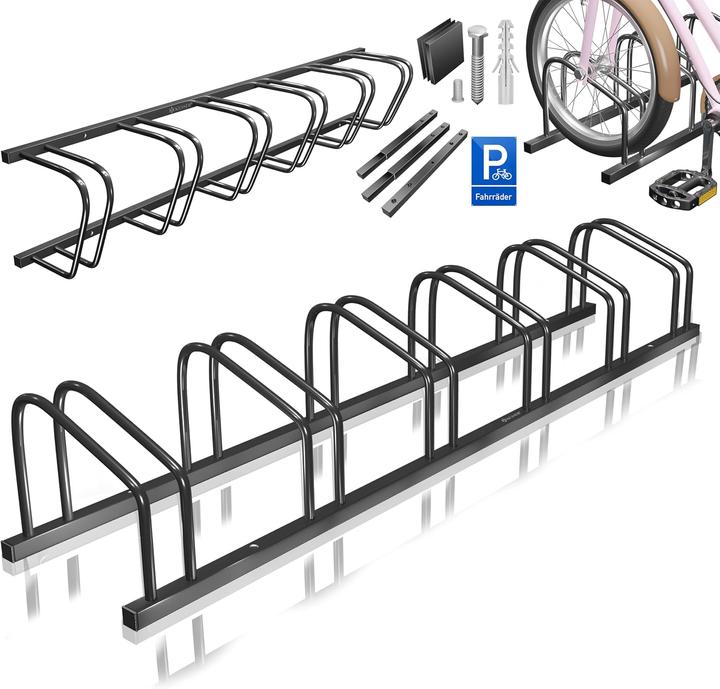 Image du produit Kesser Fahrradständer für 6 Räder mit Parkschild