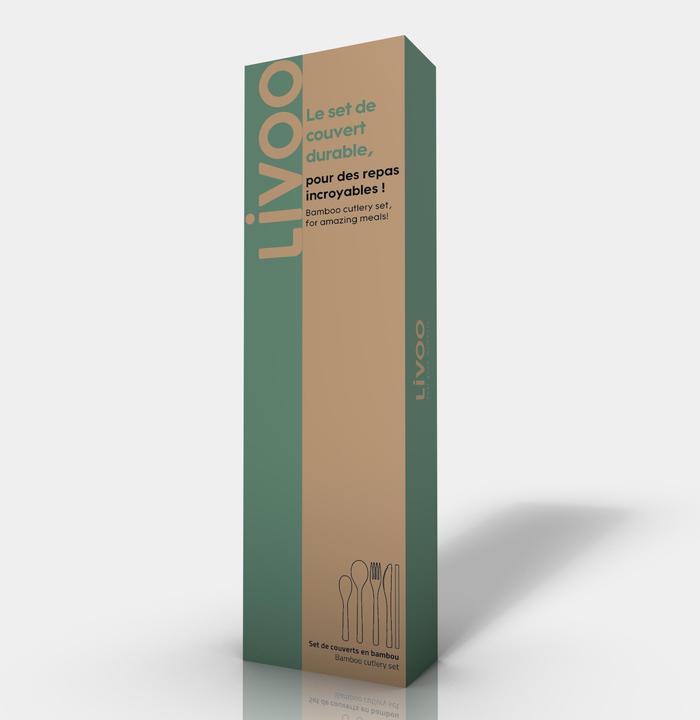 Actual product image Livoo Bamboo cutlery set (1 Piece, Knife)