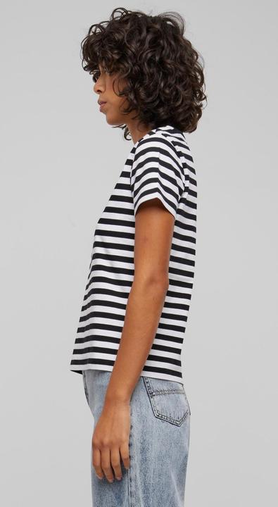 Actual product image Urban Classics Ladies Regular Striped Tee - 142653 (M)