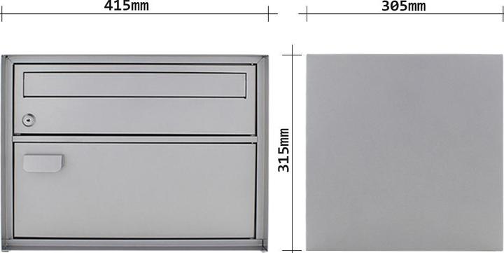 Produktbild Rottner Paketbriefkasten Edelweiss