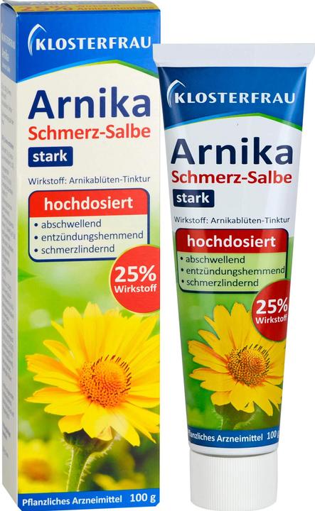 Produktbild Klosterfrau Arnika Schmerz-Salbe stark, 100 g Salbe (1 x)