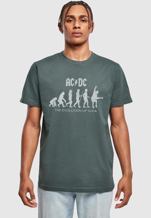 Produktbild Merchcode ACDC - Evolution Of Rock T-Shirt - 165705 (XXL)