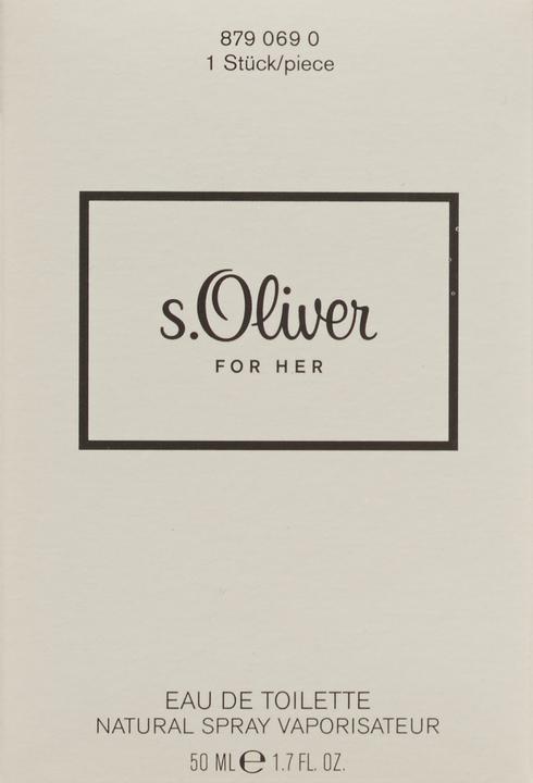 Actual product image S.Oliver For Her (Eau de toilette, 30 ml)