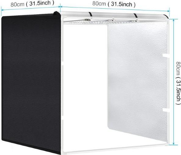 Produktbild Puluz 80cm Folding Studio Shootiung Tent Soft Box (Aufnahmebox)