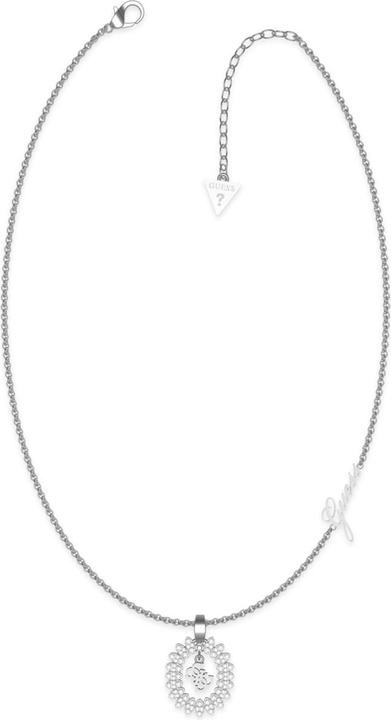 Actual product image Guess RE-LEAF necklace (Stainless steel, 40 - 45 cm)