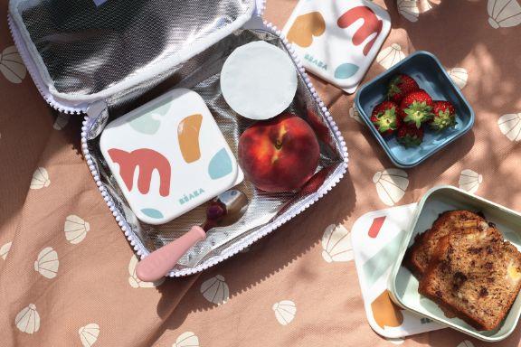Actual product image Beaba Snacktasche isotherm Faro Rosa