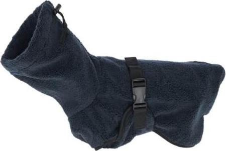 Kerbl Accappatoio per cani, blu, M, lunghezza schiena 50 cm (M, Accappatoio per cani)