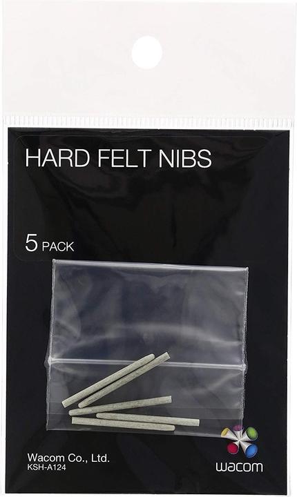 Actual product image Wacom Hard felt nibs 5 pack, I4/5