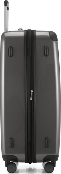 Image du produit Hauptstadtkoffer Alex, Valise rigide avec TSA surface brillante, titane (119 l, L (90 - 115l))