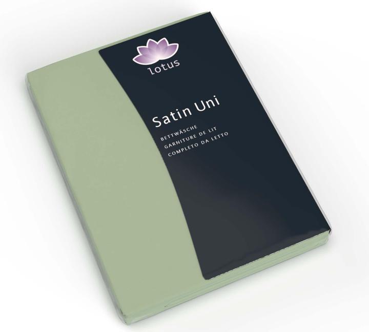 Actual product image Lotus Bettwaren Satin uni (Duvet cover, 200 x 210 cm)