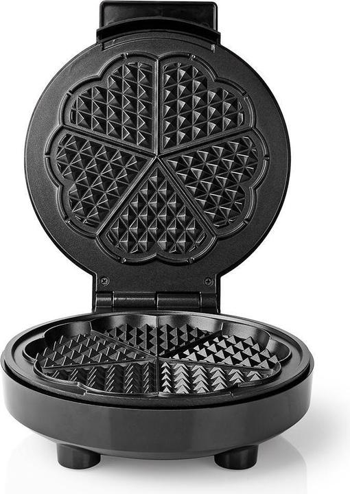 Actual product image Nedis Waffle maker | 5 Heart shaped waffles | 19 cm | 1000 W | Automatic temperature control | A (EU plug)