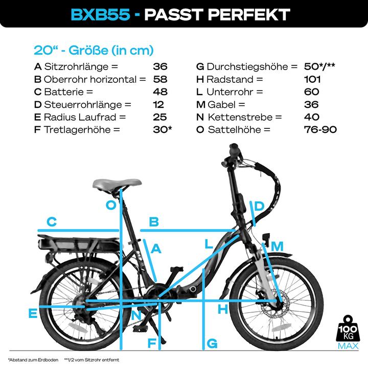Actual product image Bluewheel BXB55 (76 cm)