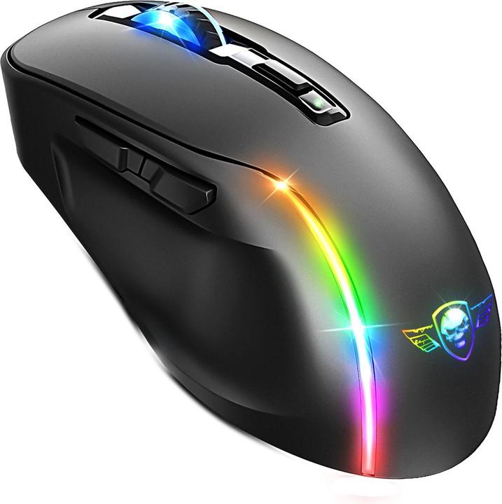Actual product image Spirit Of Gamer Elite M50 DARK wireless gaming mouse (Wireless)