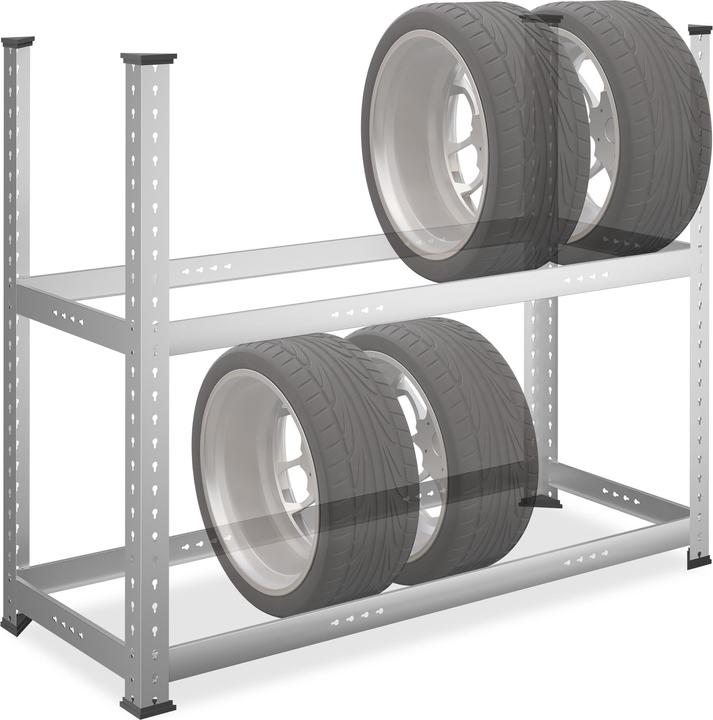 Actual product image Relaxdays Tyre rack