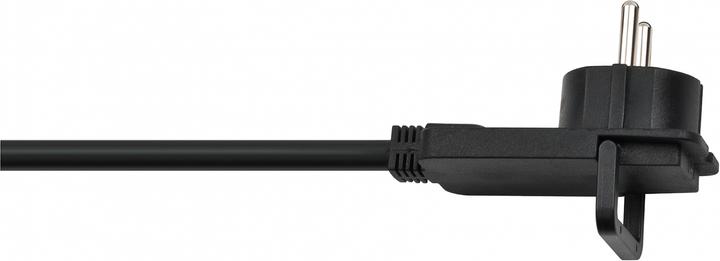 Produktbild Brennenstuhl Kurzverlängerungsleitung mit Winkel-Flachstecker 2m H05VV-F3G1.5 schwarz (2 m, CEE 7/4)