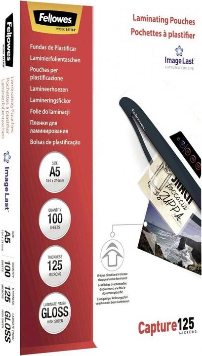 Produktbild Fellowes Capture 125 (A5, 100 Stück, 125 µm)
