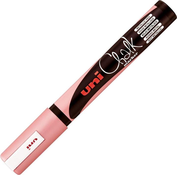 Actual product image Posca Chalk Marker 1.8-2.5mm PWE-5M RE Metallic red (Metallic red, 2.50 mm, 1 x)