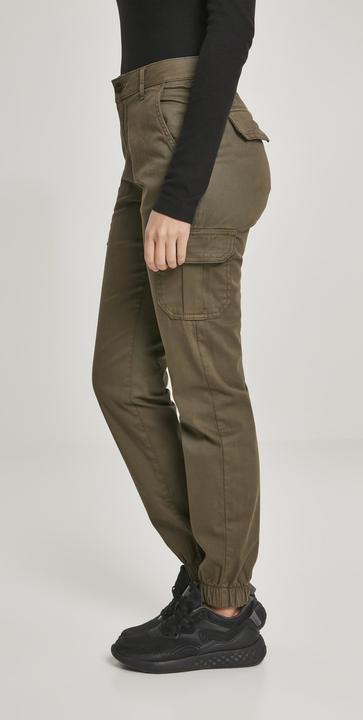 Actual product image Urban Classics Ladies High Waist Cargo Pants (30)
