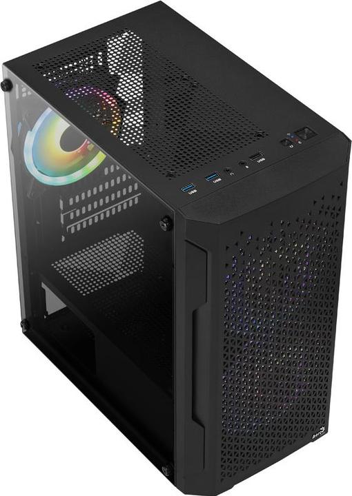Productafbeelding AeroCool Go Mini Trinity v3 Zwart MicroATX/MiniITX - Midi/Minitower - Micro/Min (mATX)