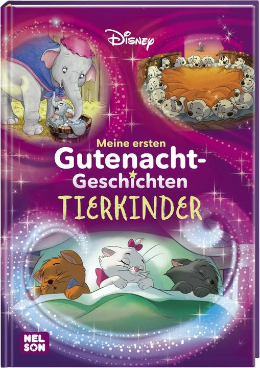 Produktbild Disney Klassiker : Meine ersten Gutenacht-Geschichten Tierkinder (Deutsch, Nelson, 2022)