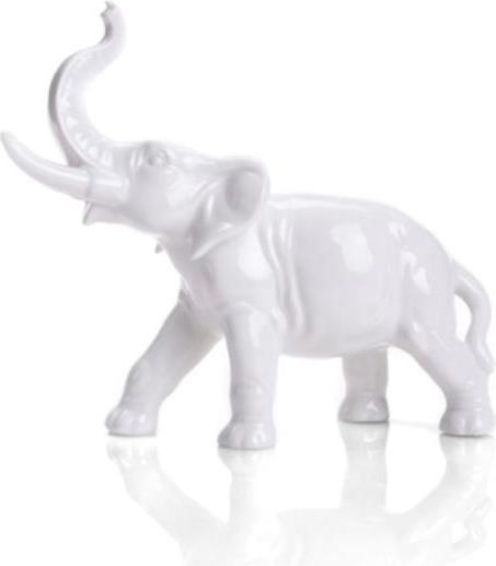 1261 W - Porcelain - Elephant, small (13 x 13 x 10 cm)