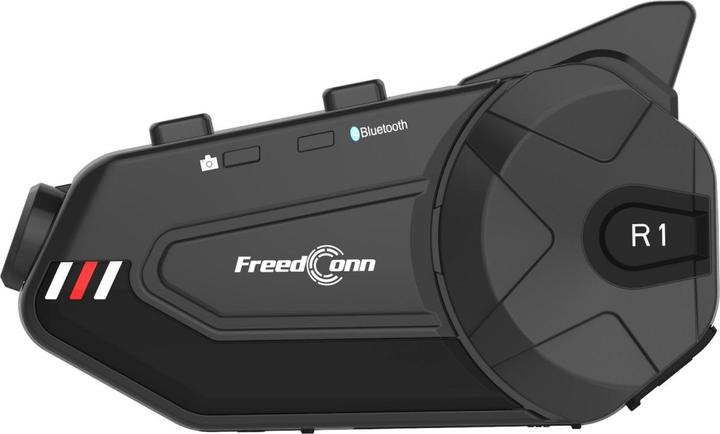 Actual product image FreedConn R1 PLUS E motorbike intercom Black (ANC, 4 h, Wireless)