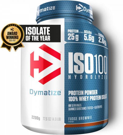 Image du produit Dymatize Iso 100 (Fudge Brownie, 1 pcs, 2264 g)