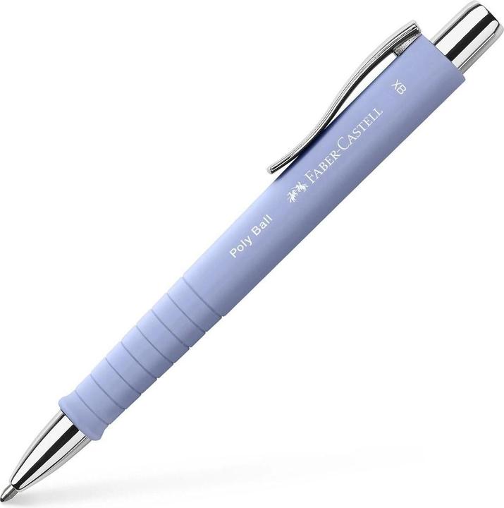 Actual product image Faber-Castell Biros Poly Ball XB pale iris (Pale Iris, 1 x)