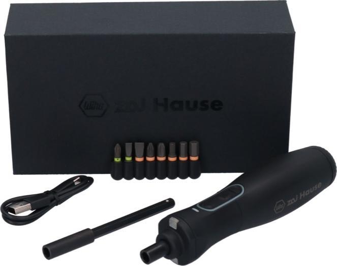 Actual product image Wiha zai Hause E-screwdriver set, 11 pcs.